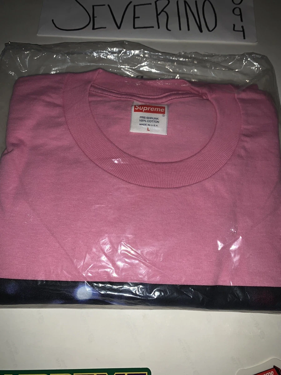 SUPREME AMERICA EATS ITS YOUNG TEE/PINK/ SIZELarge / 100