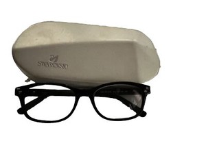 Swarovski Reading Glasses Black Sidecrystals 2-1/11 ANA SW 5004