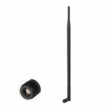 9dBi 2.4GHz RP-SMA WiFi Omni Antenna For Wireless WiFi Range Extender IP Camera