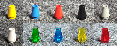 Lego Kegel 4589 rot grün gelb blau grau weiß schwarz - FARBE wählen - Z1