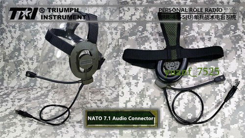 TRI PRR 4855U(S) Connettore NATO singolo Com radio tattica esercito britannico PRC-148/152 - Foto 10 di 13