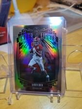 🟥⬜2021 LEGACY DeVONTA SMITH UNDER THE LIGHTS CHROME SILVER REFRACTOR EAGLES 🦅