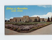 Postcard College of Agriculture State University Laramie Wyoming USA