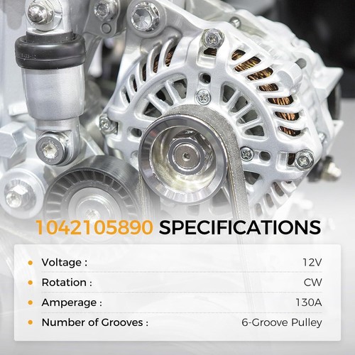 Alternator 31100R40A for Honda Accord 2008-2012 Acura TSX L4/2.4L 2009-2014 130A - Bild 7 von 13