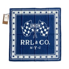 RRL Ralph Lauren 24SS Big Logo Bandana Scarf 50 50cm Casual Unisex New
