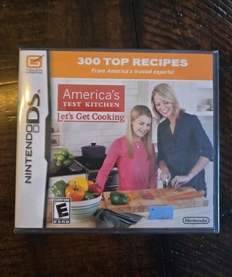 Brand New Sealed Nintendo Ds Game America s Test Kitchen Lets Get Cooking