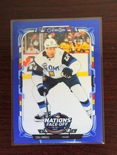 Esa Lindell 2025-26 O-Pee-Chee #529 Blue Border