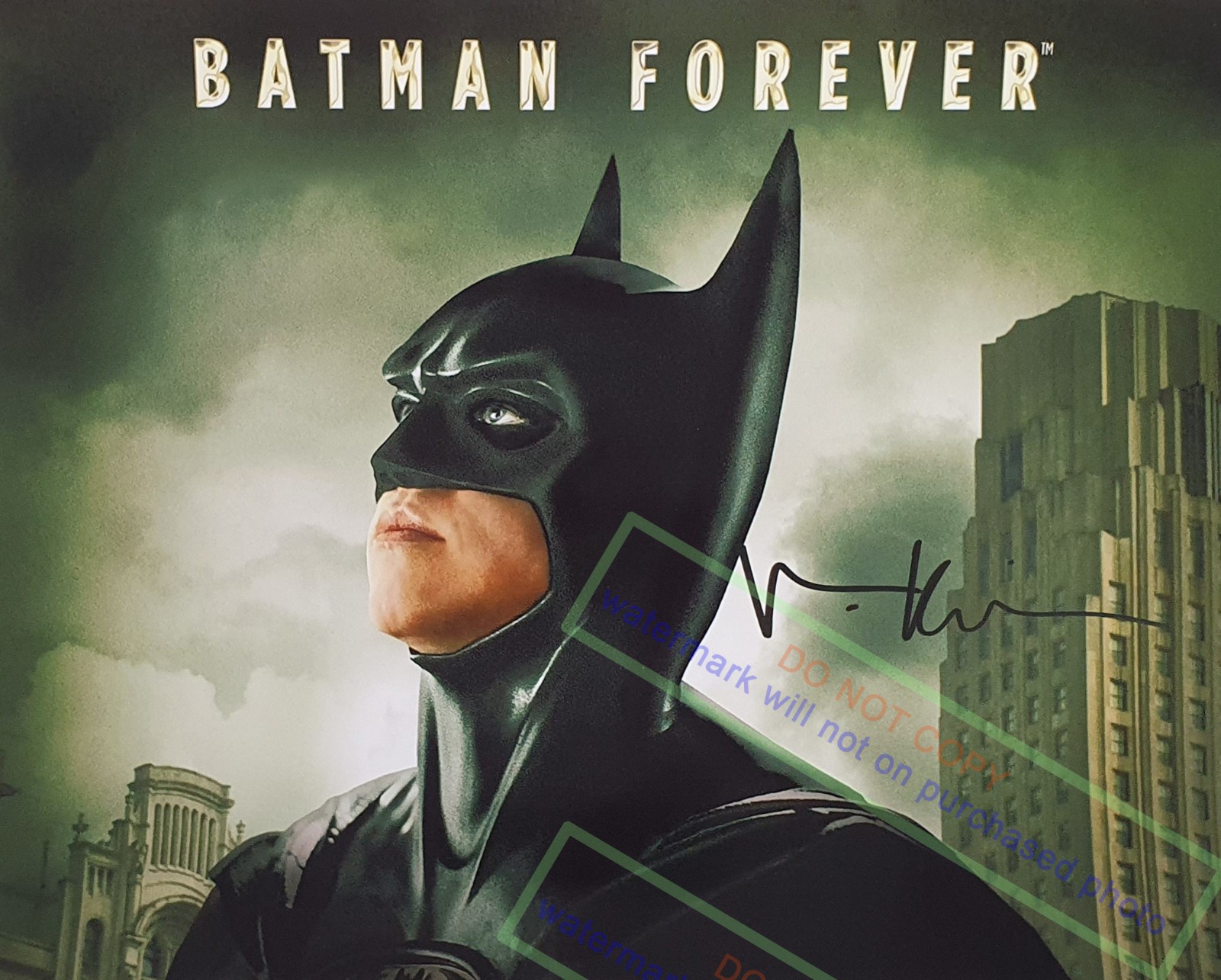 VAL KILMER Signed Autographed   8X10 Photo