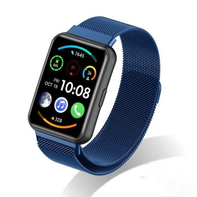 Band For Huawei Watch FIT 2 Strap Magnetic Loop stainless steel watchband metal