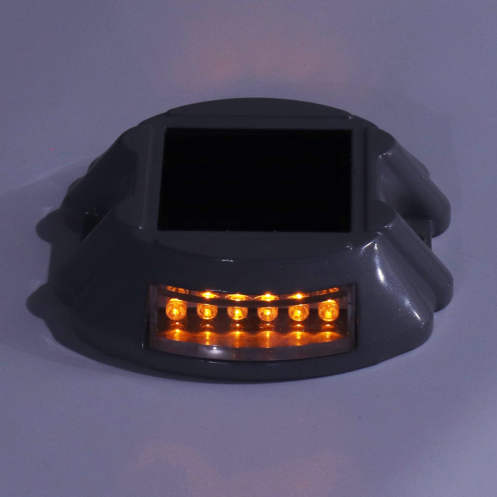 12LED Solar Driveway Deck Light IP68 Waterproof Solar Driveway Dock Lamp For Sid
