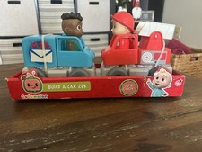 CoComelon Build A Car 2-Pack JJ Cody Pretend Play Toy Set for Preschoolers