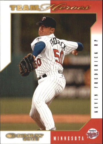 2003 Donruss Team Heroes Kevin Frederick #292 card