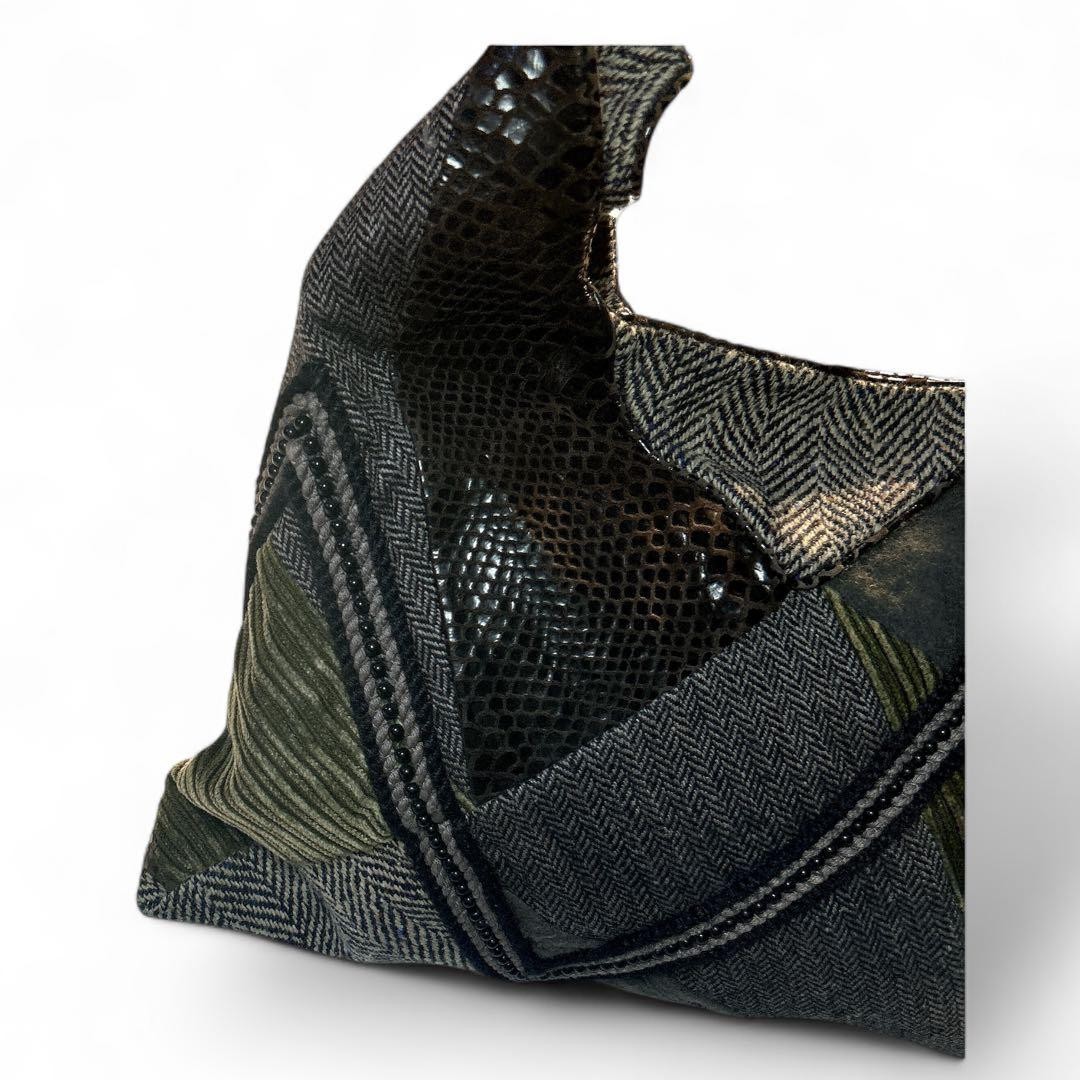 Jamin Puech Gray Patchwork Shoulder Hobo Bag 3D D… - image 21