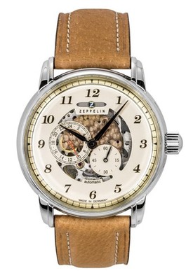 Zeppelin Captain's Line Beige Dial Automatic Casual Z86585 Men's Watch