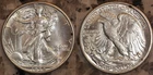 1934 50c walking Liberty Half Dollar CHOICE BU! 90% Silver