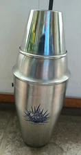 Stainless Steel CABO WABO Logo Tequila Shaker Mixer + Jigger~Built in Strainer