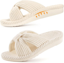 Orthopedic Arch Support Slippers for Women Comfortable Open Toe Indoor House