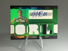 J.J. Redick 2006 Topps Triple Threads #TTRA-65 Emerald Rookie Patch Auto RPA /18