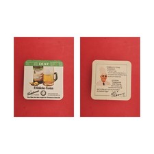 Paderborner Chefkoch J. König Brauerei Bierdeckel Bier