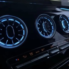 L&uuml;ftungsd&uuml;sen Ambientebeleuchtung 64 Farben, Mercedes-Benz W213 W238 W205 W222