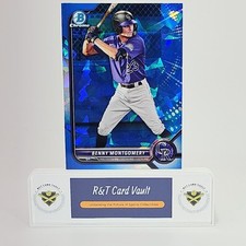 2022 Bowman Draft Sapphire Edition #BDC-155 Benny Montgomery RC
