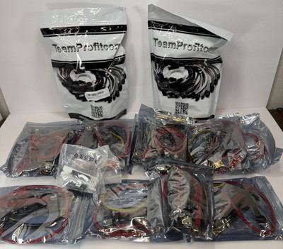 MINING LOT - 15x PCIe 6 Pin to Dual PCIe 8 Cables, 11x PCIe Risers, Plus More!