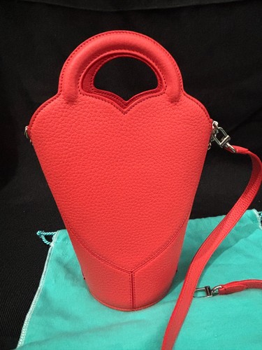 Tiffany & Co. Return To Tiffany Mini Crossbody in Hibiscus Red - NEW - Picture 7 of 14