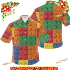 Amazing Lego Funny Hawaiian Shirt, Beach Aloha Shirt