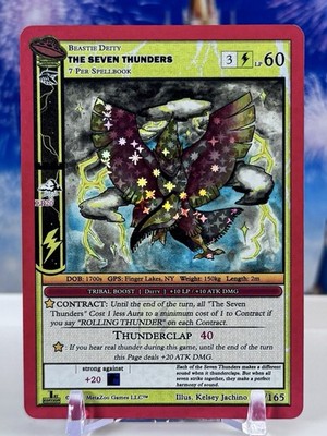 MetaZoo TCG The Seven Thunders 60/165 UFO 1st Edition Reverse Holo