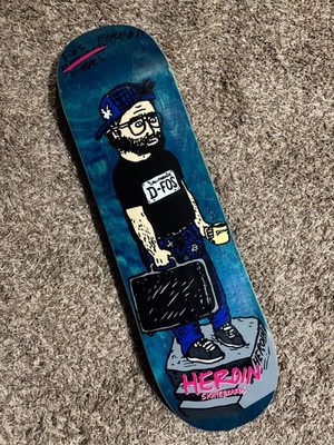 Heroin Skateboards Fos SKGBRDS series deck 8.4