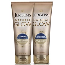 Jergens Natural Glow Firming Daily Moisturizer Self Tanner Body Lotion-7.5 fl oz