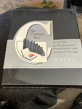 New Sealed The Century Box Acid-Free Archival Photo Storage 10  x8  x1  FREE SHIP