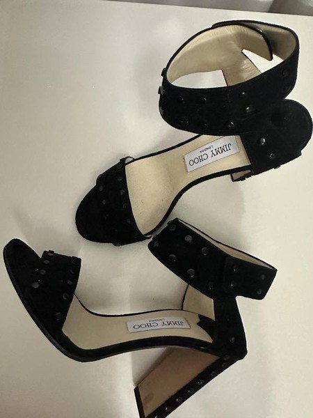 Damen Jimmy Choo Heels schwarz Wildleder 39 #9NLU