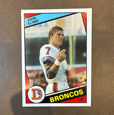 Topps 1984 John Elway #6 Rookie Denver Broncos NFL Football Trading Card Mint!. rookie card picture