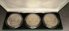 1921 PDS Set of Morgan Silver Dollars in Display Case 🪙 🪙 🪙