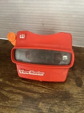 Vintage View-Master 3D Viewer Red Classic Toy Slide Viewer - No Slides