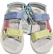 Sandals Multicolor Riley Ankle Strap Toddler Girl's 8 By Cat Jacks