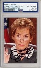 JUDGE JUDY SHEINDLIN SIGNED TV SHOW PHOTOGRAPH PSA DNA COA AUTHENTIC AUTOGRAPH