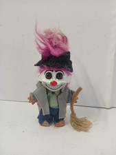 Vintage HOBO Russ Troll Doll Clown painted fa...