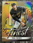 2026 Topps Finest Team Finest Paul Skenes #TF-1 Refractor Pittsburgh Pirates