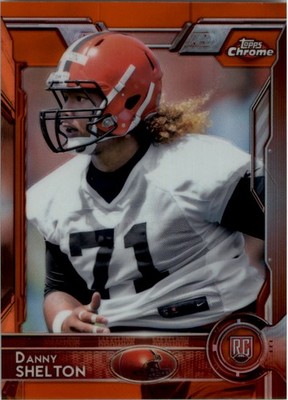 2015 Topps Chrome Orange Refractors #131 Danny Shelton - FB