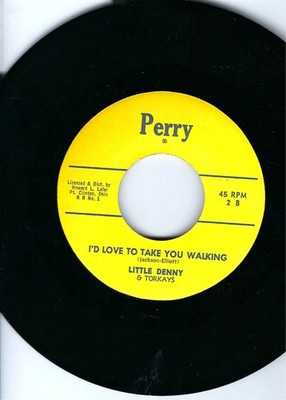OHIO ROCKABILLY/GARAGE- LITTLE DENNY & TORKAYS- ''I'D LOVE TO TAKE YOU WALKING-NM