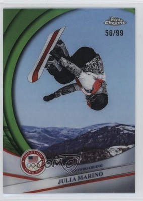 2026 Chrome US Winter Olympic & Paralympic Team Hopefuls 56/99 Julia Marino 6o3