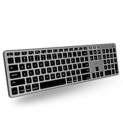 Backlit Bluetooth Keyboard for Mac (Upgraded, Bigger Battery) - Compatible Ap...