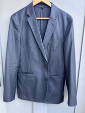 J.Crew Men  s 39R Ludlow Blazer Wool Cotton Navy Blue Blazer