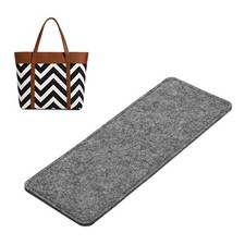 Felt Bag Base Shaper Handbag 10.83x4.33" 3mm Thick, Gray