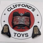 Vintage G.I. Joe Zartan (V1) 1984 Shield Knee Pad Part Accessory Hasbro ARAH
