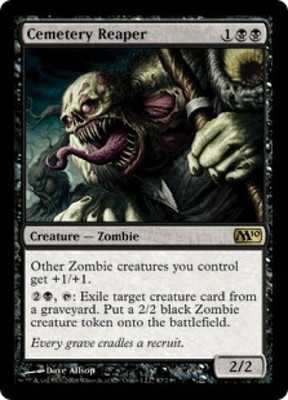 Cemetery Reaper - Light Play MTG Magic 2010 Core Set