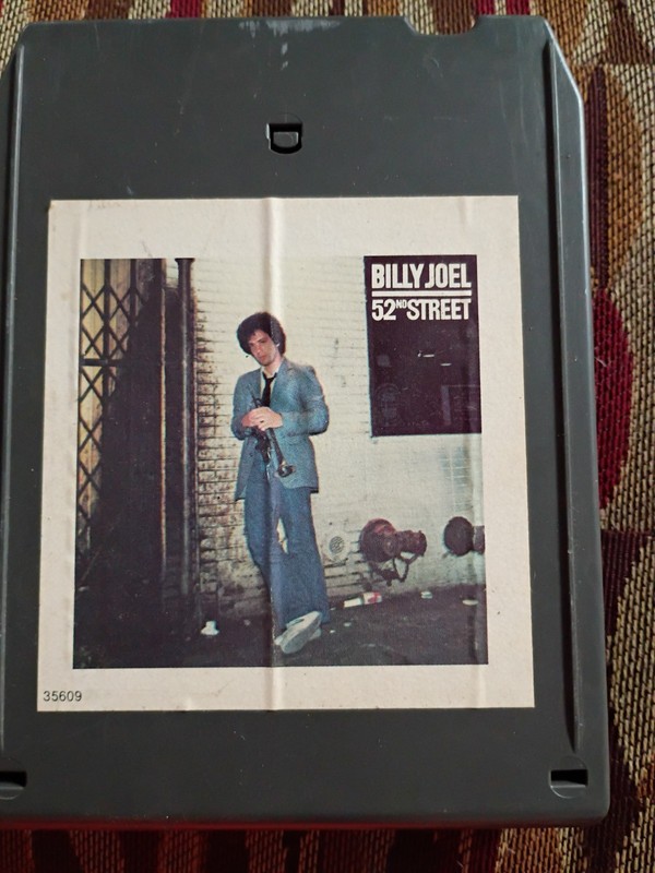 Billy Joel 52nd Street 8-Track Stereo Tape Cartridge