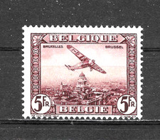 Belgium 1930 Non-Stop Flight to Leopoldville  MNH  BE165